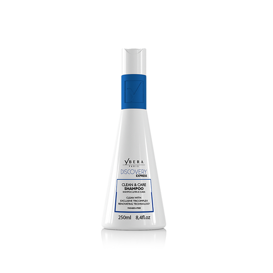 Champú Limpia y Cuida Discovery Ybera Paris 250 ml – Regenerador capilar para alisado"