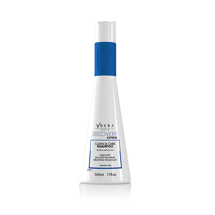 Champú Limpia y Cuida Discovery Ybera Paris 500 ml – Regenerador capilar para alisado"