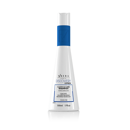 Champú Limpia y Cuida Discovery Ybera Paris 500 ml – Regenerador capilar para alisado"