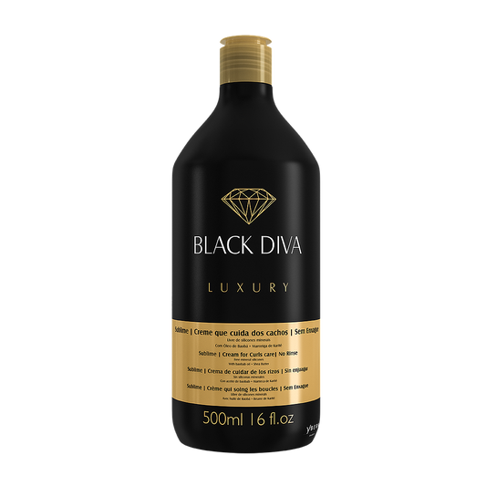 Sublime Black Diva Ybera Paris – Finalizador sin aclarado para cabello rizado y afro con Karité y Baobá