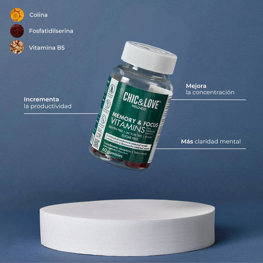 Chic & Love Memory Focus Gummies
