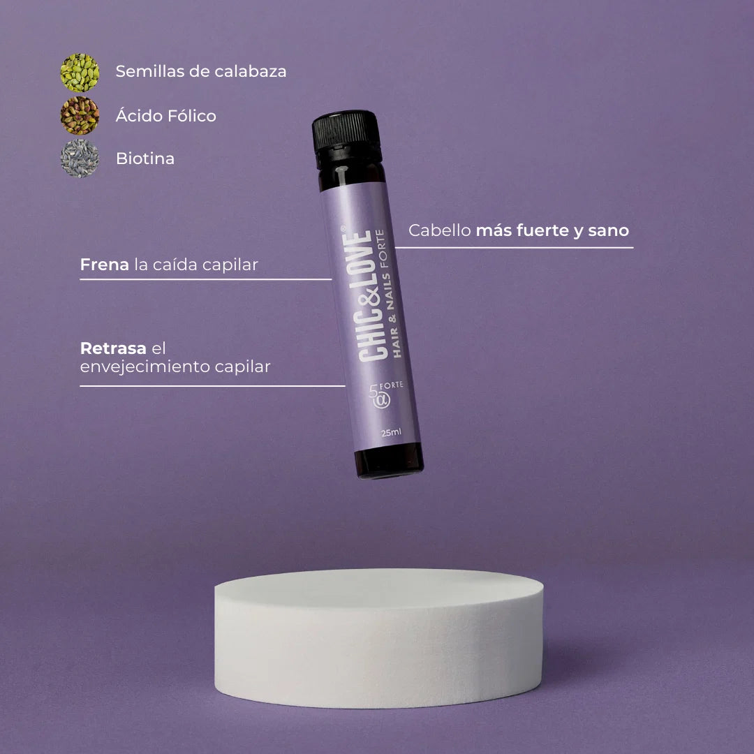 Chic & Love Viales Hair Forte anticaída 5-alfa reductasa