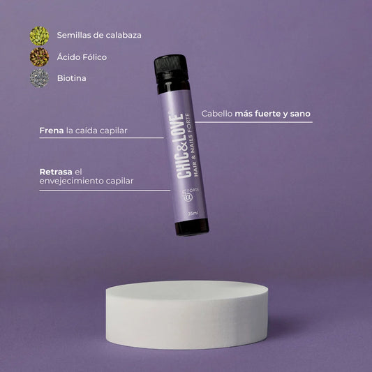 Chic & Love Viales Hair Forte anticaída 5-alfa reductasa