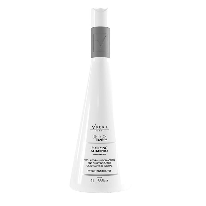 Champú Purificante Detox Healthy Ybera Paris 1L — raíces grasas y puntas secas
