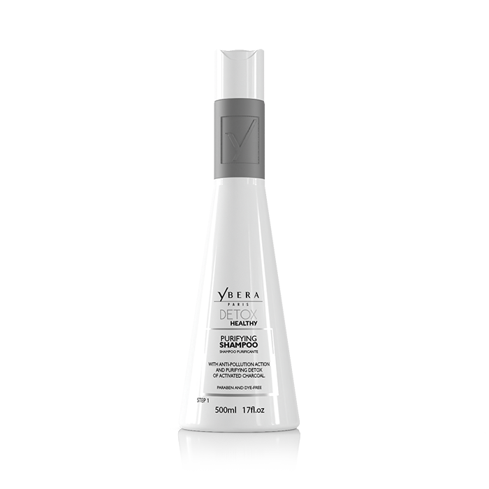 Champú Purificante Detox Healthy Ybera Paris 500ml — raíces grasas y puntas secas