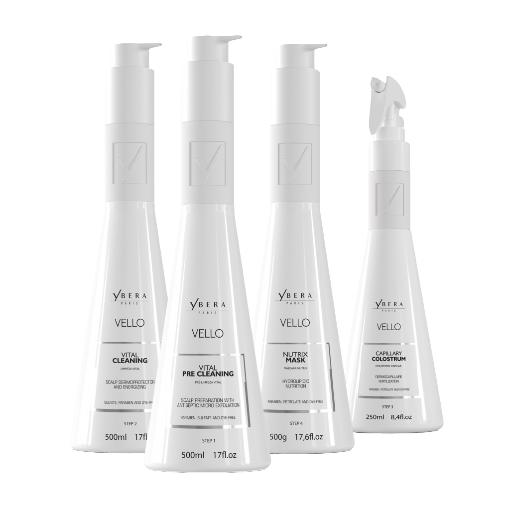 Tratamiento Profesional Anticaida Vello Ybera Paris kit completo crecimiento capilar