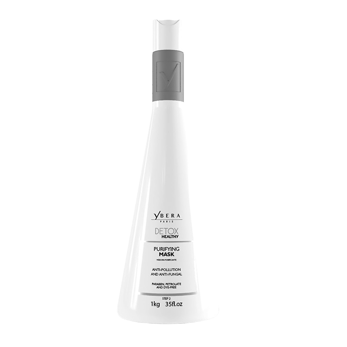 Mascarilla Purificante Detox Healthy Ybera Paris 1kg — nutrición y purificación capilar